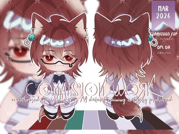 YCH Chibi Character Sheet #01